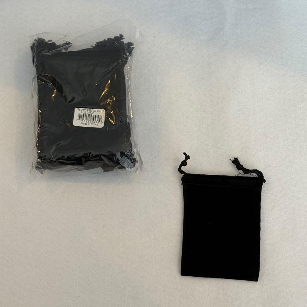 NWT VELVET BAGS